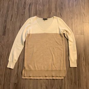 Ann Taylor color block sweater